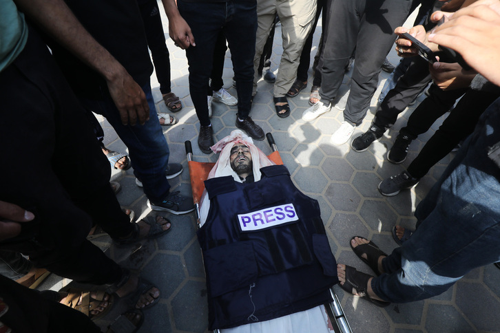 El periodista Salem Abu Ituor, fallecido el pasado 30 de abril.