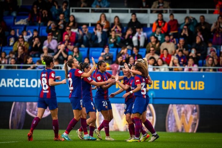 La goleada al Madrid del pasado miércoles dejó al Barcelona a un paso de asegurar el título.