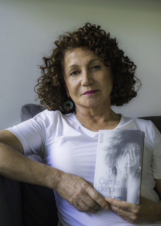 La escritora y matrona chilena Fátima Sime.