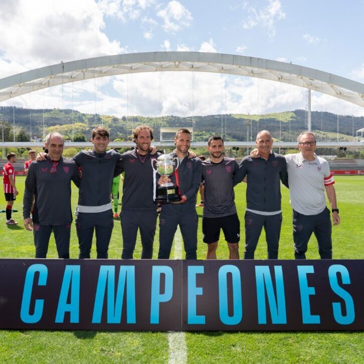 Carlos Gurpegui ha dado hoy por cerrada su etapa como técnico en Lezama.