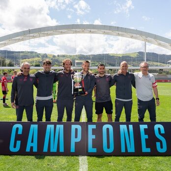 Carlos Gurpegui ha dado hoy por cerrada su etapa como técnico en Lezama.