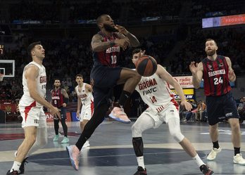 Codi Miller-McIntyre es el termómetro de la intensidad del Baskonia.