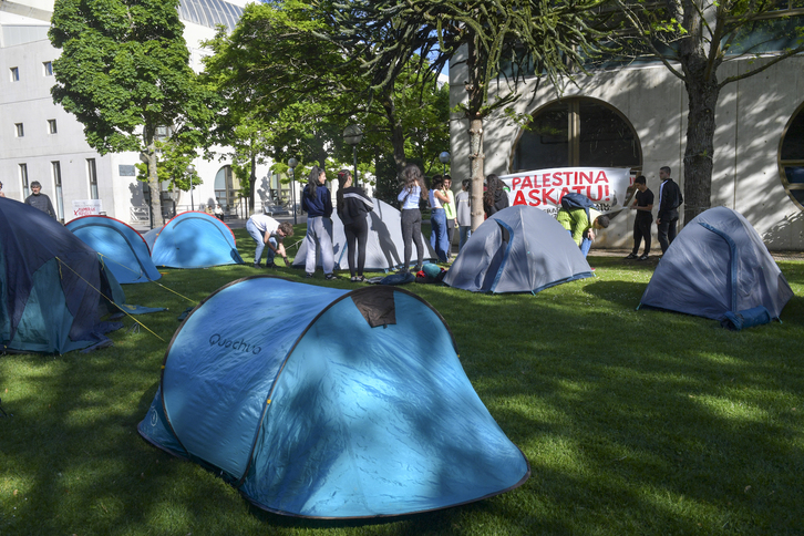Kanpaldia Nafarroako Unibertsitate Publikoak, Iruñean.
