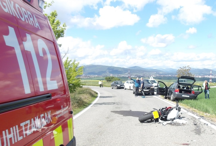 Imagen difundia por la Policía Foral.