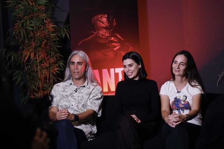 Presentación de  ‘Tú no eres yo’, este martes en Bilbo.