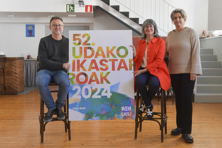 UEUk 52. Udako Ikastaroak aurkeztu ditu asteazken honetan Iruñeko Katakraken. 