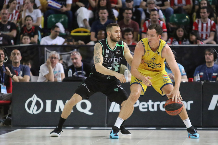 Keith Hornsby jugará ante Manresa una vez recuperado de su lesión.