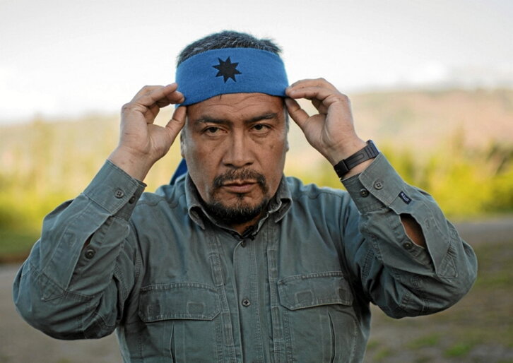 Héctor Llaitul, en una imagen de 2017.