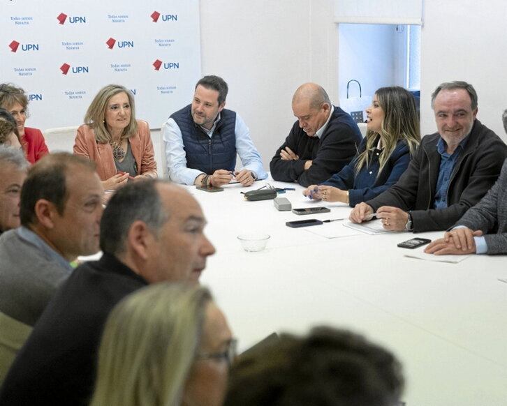 Primera reunión de la nueva ejecutiva de UPN.