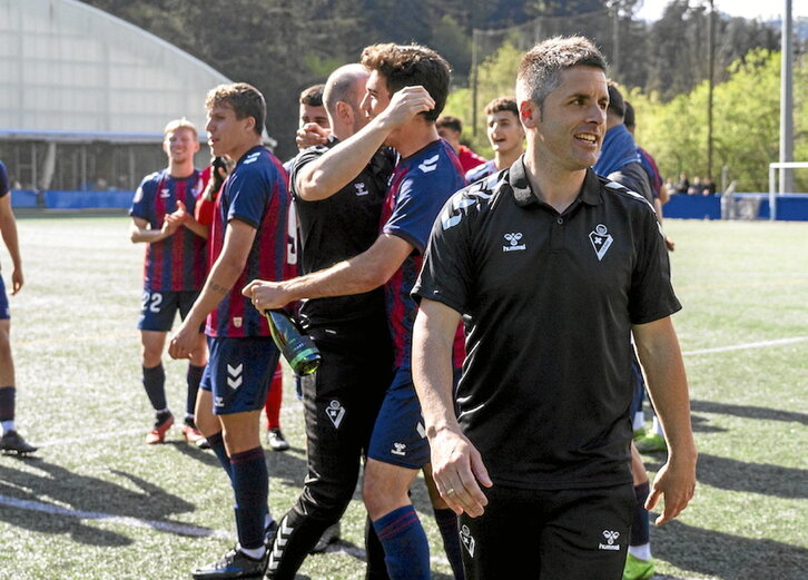 Jokin Aranbarrik 2016tik lan egin du Eibarren harrobian.