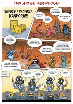 Lur azpiko abenturak.