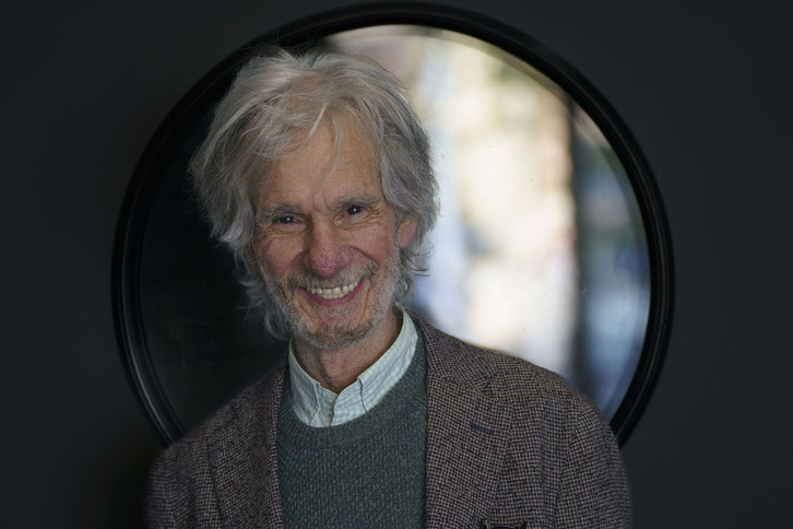 Mario Pardo Rodríguez, en la presentación del estudio en Donostia.