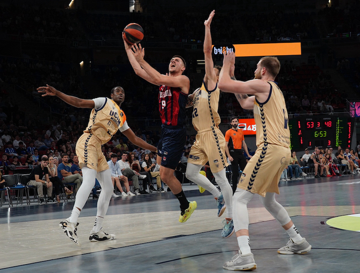 Vanja Marinkovic ha roto todos sus límites para liderar a Saski Baskonia.