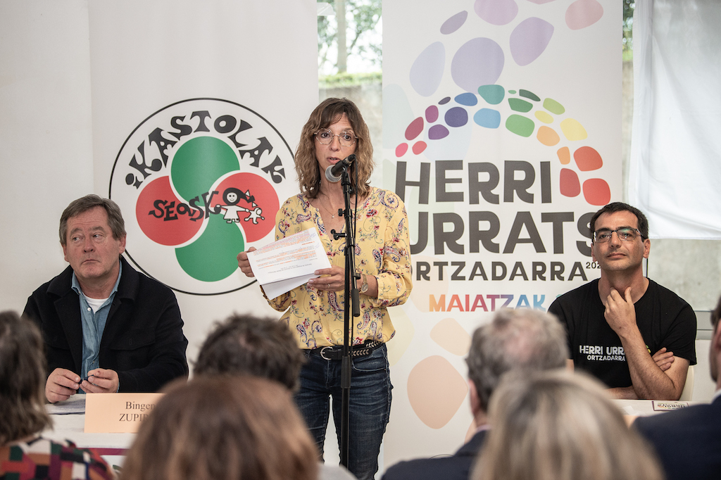 Maider Behoteguy, Euskararen Erakunde Publikoko lehendakaria. (Patxi BELTZAIZ) Maider Behoteguy, Euskararen Erakunde Publikoko lehendakaria. (Patxi BELTZAIZ)