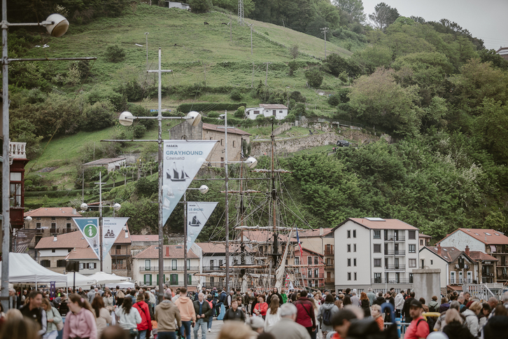 Pasaia Itsas Festibala arrakastatsua izan da bisitari kopuruari dagokionez.