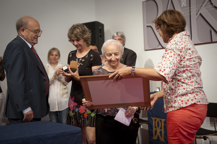 2011ean, Rikardo Arregi saria jaso zuenean.