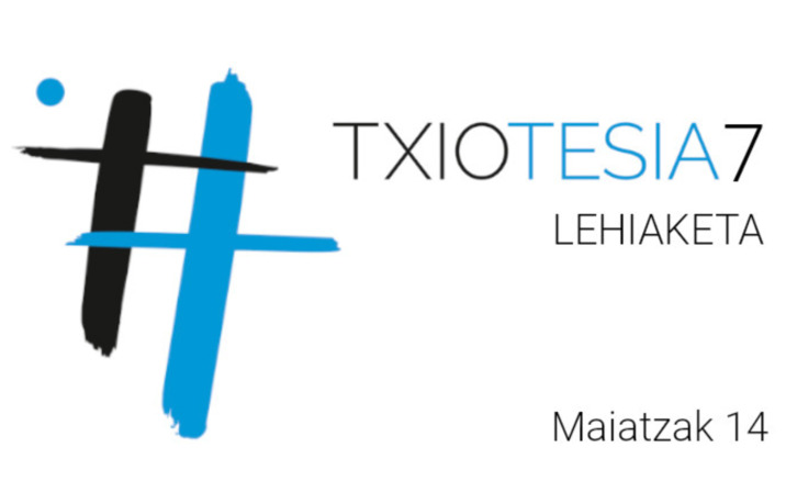 Txiotesiaren lehiaketa iragartzen duen kartela.