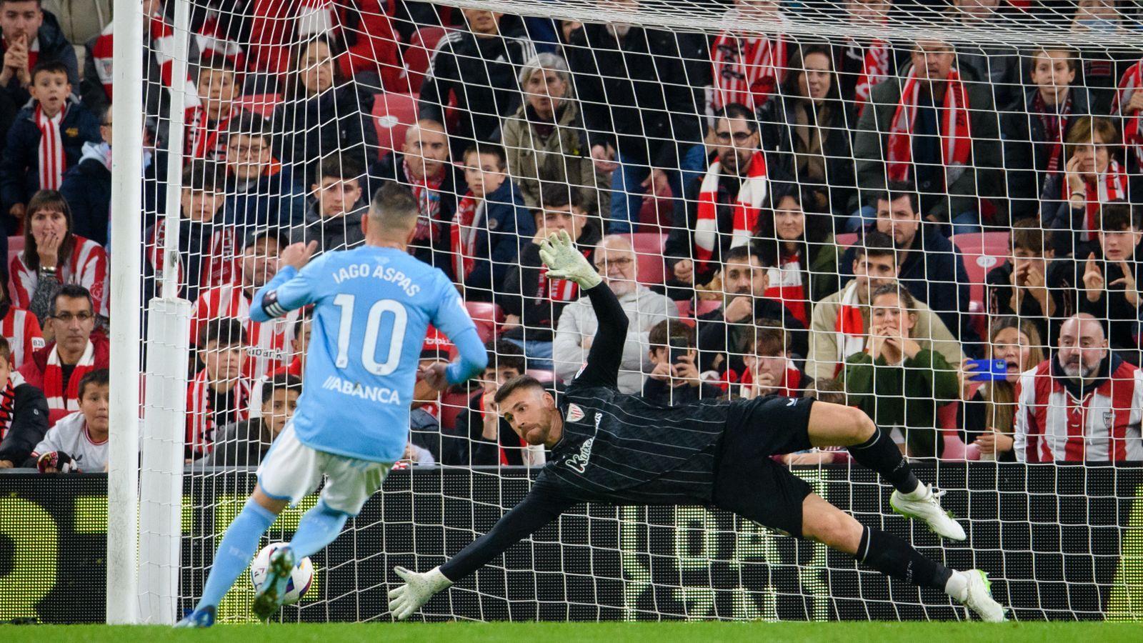 Aspas ha vuelto a liderar al Celta en los malos momentos. (@AthleticClub)