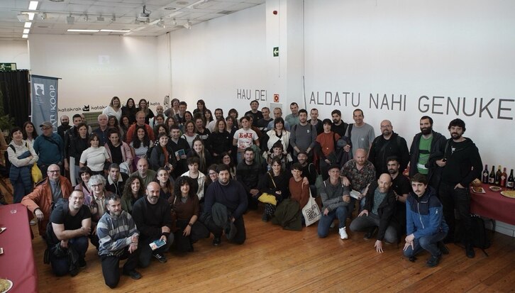 Olatukoopek hamargarren urteurrena ospatu du gaur Iruñean.