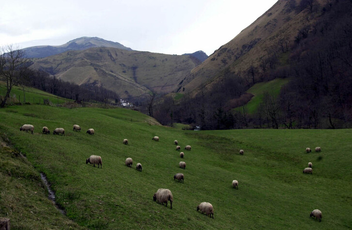 Ezterenzubitik, Manex Etxamendi jaio zen herritik, gertuko tokia.