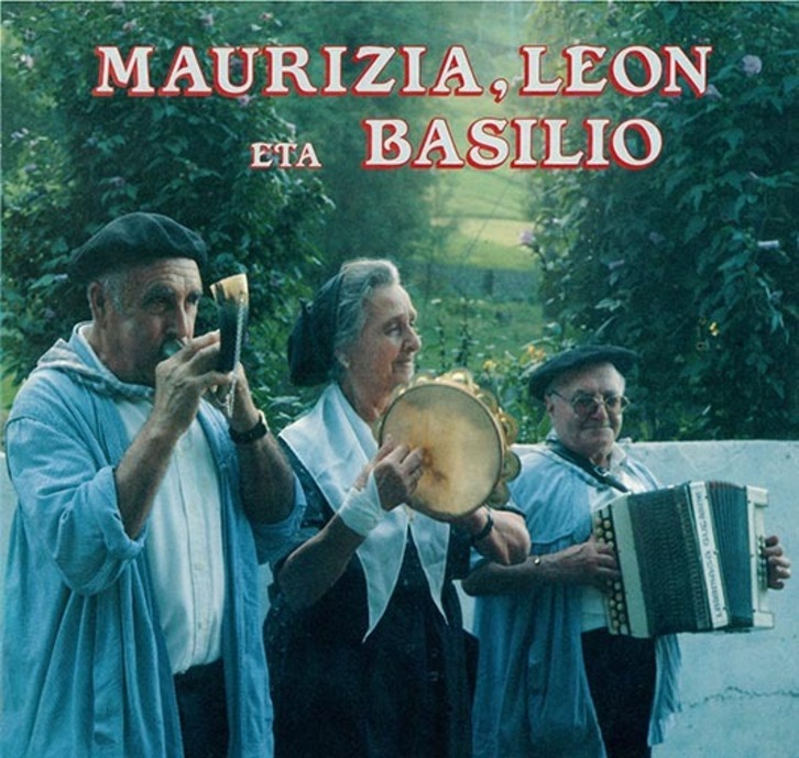 ‘Maurizia, Leon eta Basilio’ diskoaren azala.
