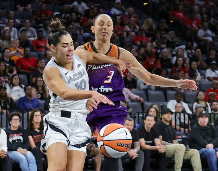 Las Aces se han impuesto en el estreno de la campaña, sobreviviendo a la gran Diana Taurasi.
