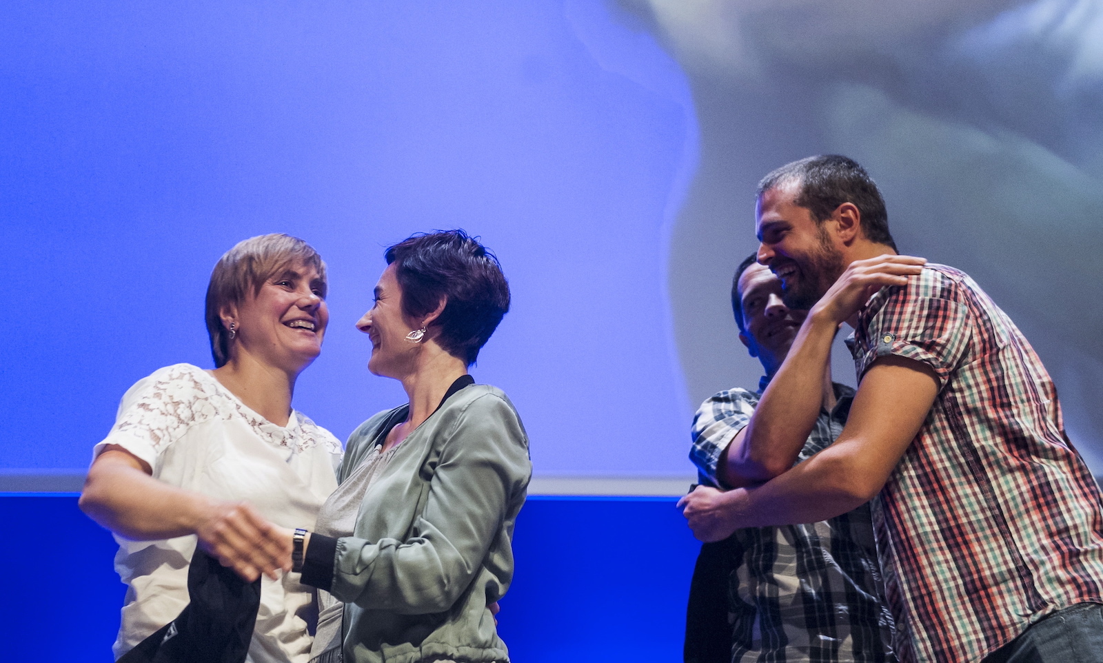 Aranburu tomó el relevo de Etxaide en el IX Congreso de LAB. (Marisol RAMIREZ | FOKU)