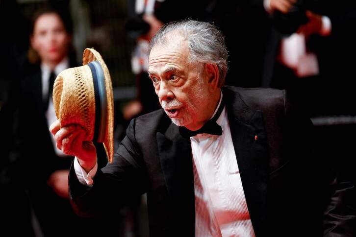 Francis Ford Coppola, en la presentación de ‘Megalópolis’ en Cannes.