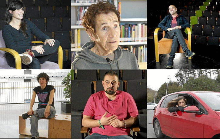 Dokumentaleko zenbait fotograma.