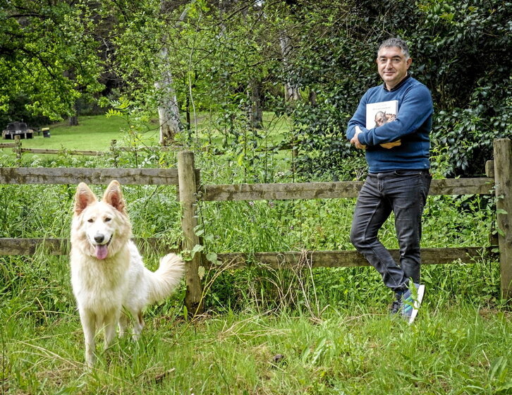 Aritza Bergara, liburu berriarekin, Gorlizen.