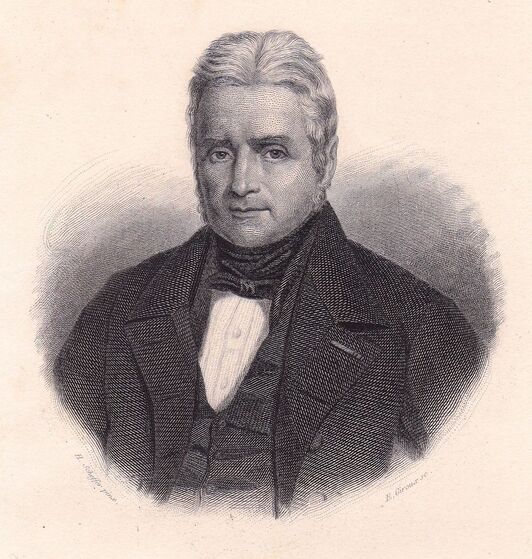 Jacques Laffitteren erretratua.