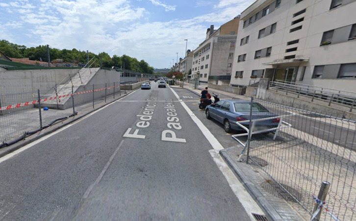 Esta es la parada de la polémica, en el Paseo García Lorca 2.