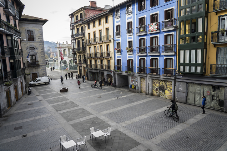 Tolosako Plaza Zaharra.