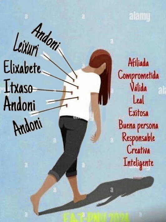 Imagen distribuida por redes sociales junto a otors mensajes.