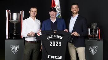 Uriarte, Iribar y Simón.