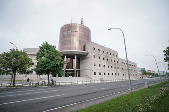 Comisaría de la Ertzaintza en Gasteiz.
