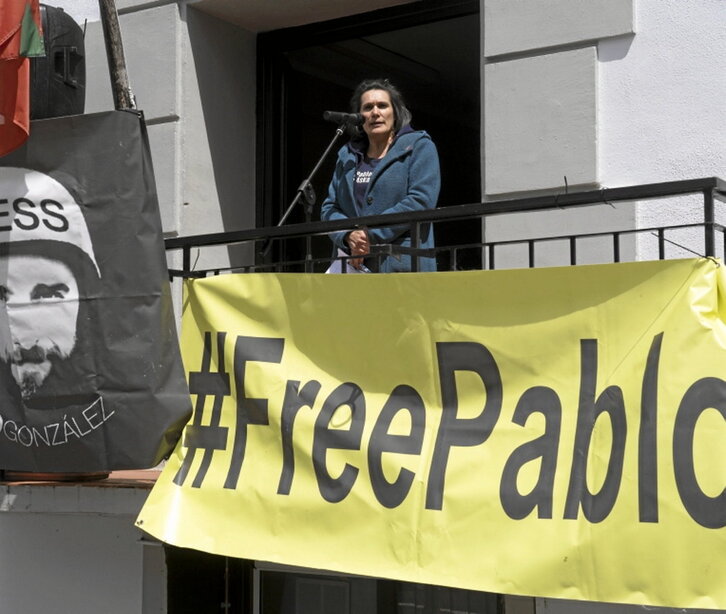 Jornada de solidaridad con Pablo Gozález. onika DEL VALLE  FOKU