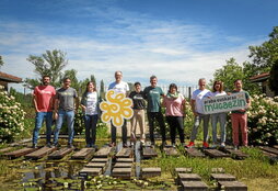 Aurtengo Araba Euskaraz jaiaren aurkezpena, atzo.