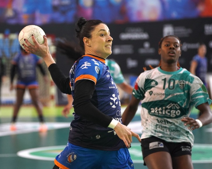 Maitane Etxeberria asteazkenean Elxen jokatu zuten joaneko partidan, Gascan.