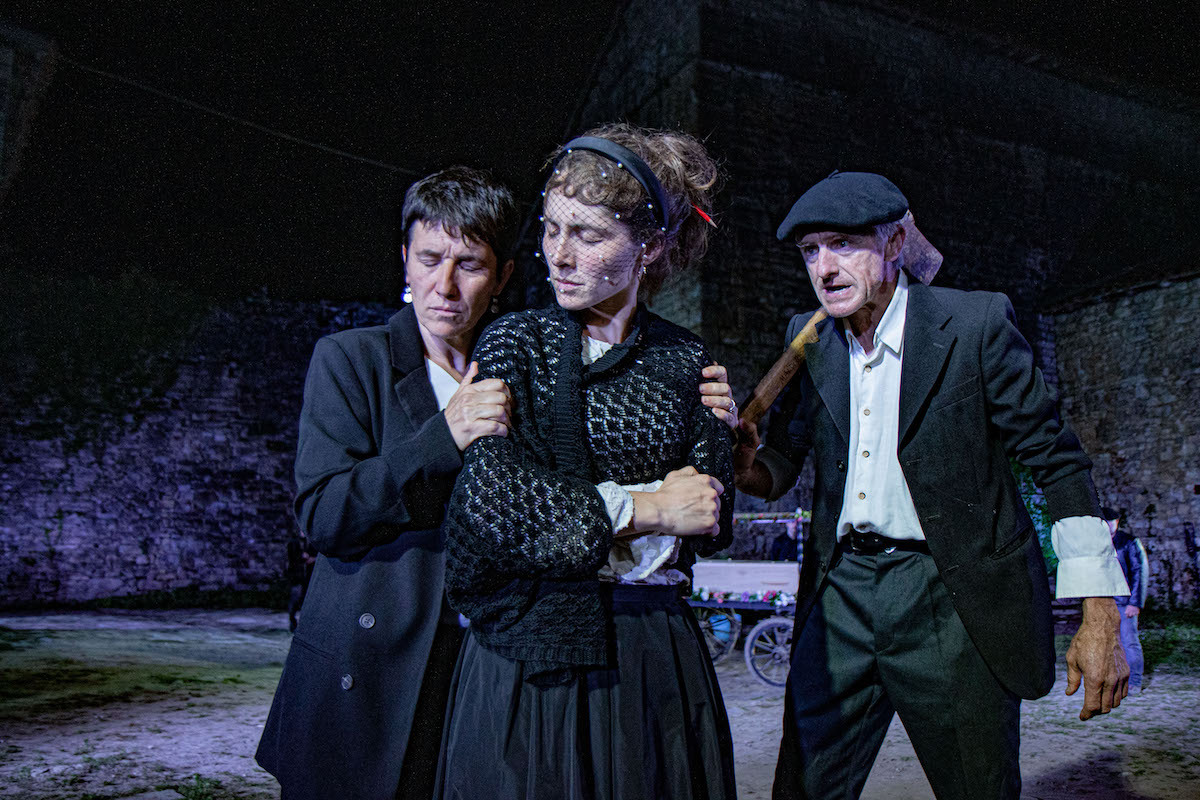 Antzezlanaren eszena bat. (Eñaut Castagnet )