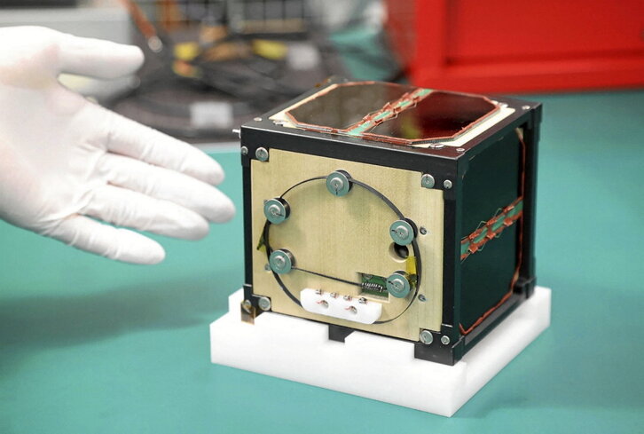 LignoSat, el primer satélite de madera del mundo.