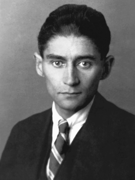 Retrato de Franz Kafka, en 1923.