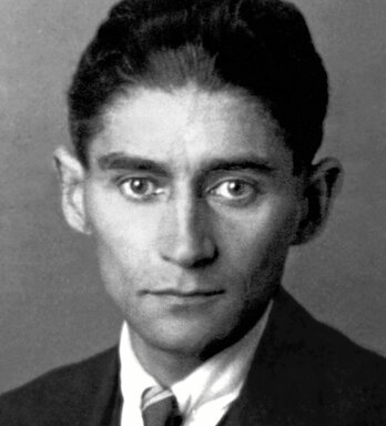 Retrato de Franz Kafka, en 1923.