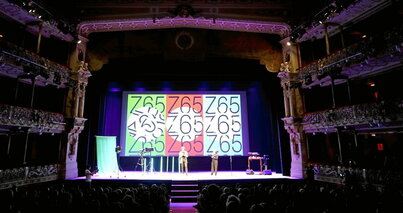 Gala de inauguración de la edición del año pasado de Zinebi en el Teatro Arriaga.