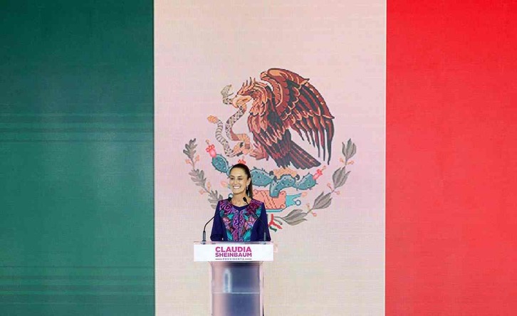 La presidenta electa de México, Claudia Sheinbaum.