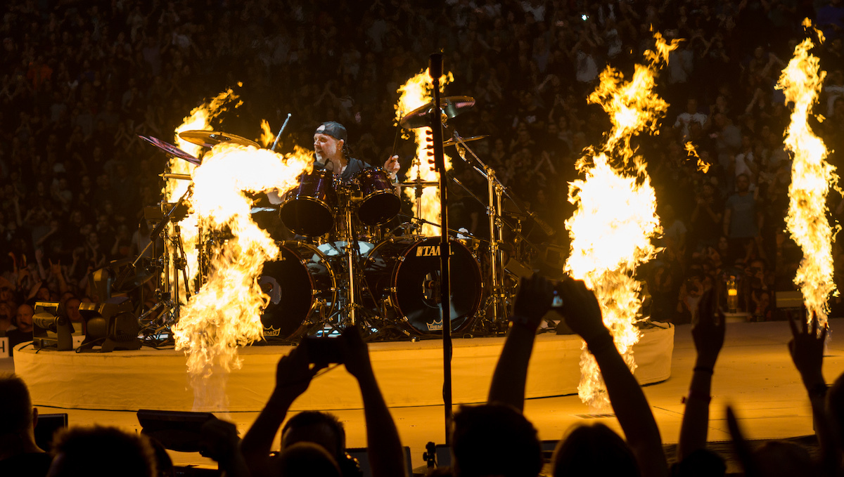 Lars Ulrich, batería de Metallica, uno de los que lideró la batalla. (Wikimedia Commons)