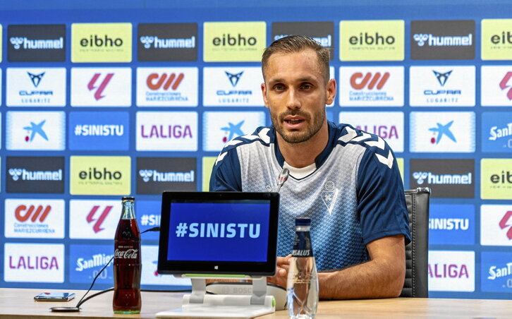 Rober Correa ha comparecido ante la prensa de cara al primer partido del play-off.