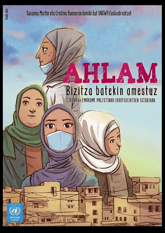 UNRWA Euskadik kasgeletan lantzeko sortutako komikia.