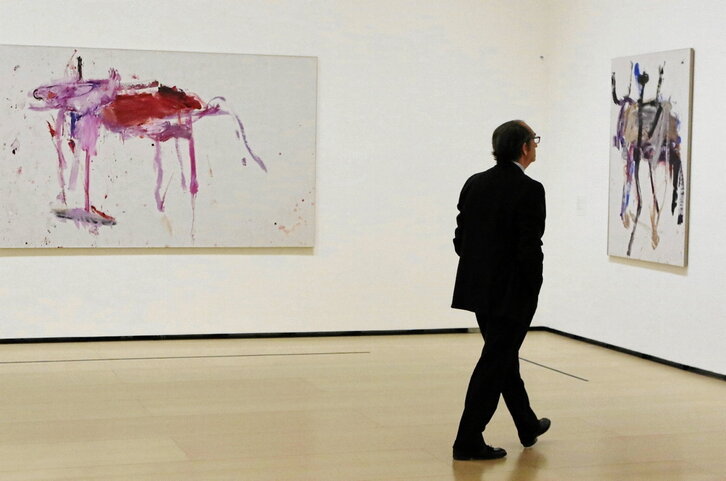 Algunas de las obras que se pueden visitar en el Museo Guggenheim.