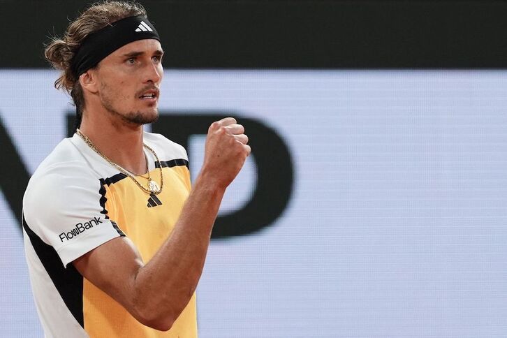 Sasha Zverev, ha superado en el cuarto intento el escollo de las semifinales de Roland Garros.